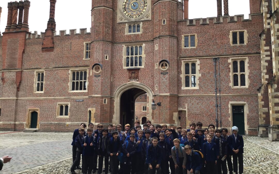 Year 7 History trip to Hampton Court Palace
